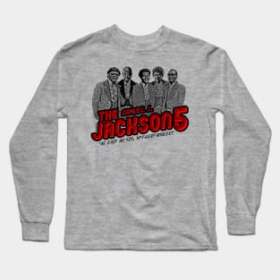 The Samuel L. Jackson 5 (Samuel L Jackson Band Shirt) Long Sleeve T-Shirt